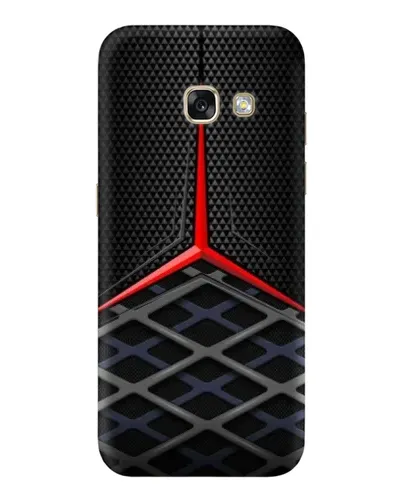 Чехол для Samsung Galaxy A5 2017 (A520, A520F) с картинкой «Mercedes Carbon Grid»