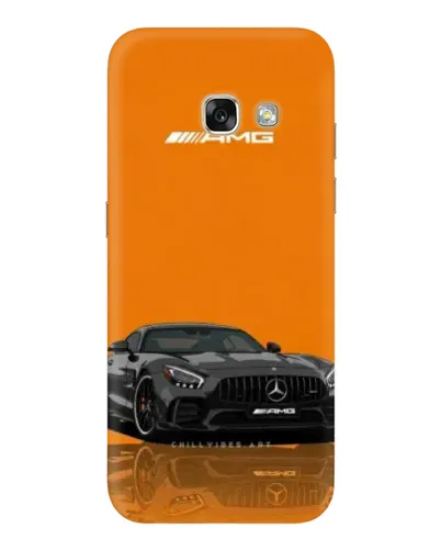 Чехол для Samsung Galaxy A5 2017 (A520, A520F) с картинкой «Оранжевый Mercedes AMG»