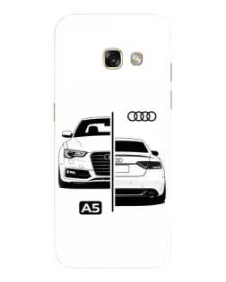 Чехол для Samsung Galaxy A5 2017 (A520, A520F) с картинкой «Audi — контрастный дизайн» Чехол для Samsung Galaxy A5 2017 (A520, A520F) с картинкой «Audi — контрастный дизайн»