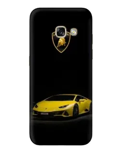 Чехол для Samsung Galaxy A5 2017 (A520, A520F) с картинкой «Lamborghini желтый акцент» Чехол для Samsung Galaxy A5 2017 (A520, A520F) с картинкой «Lamborghini желтый акцент»