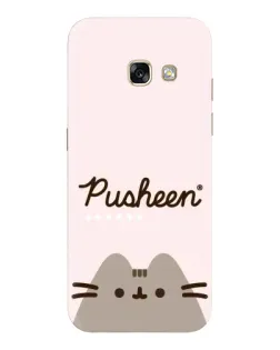 Чехол для Samsung Galaxy A5 2017 (A520, A520F) с картинкой «Pusheen логотип» Чехол для Samsung Galaxy A5 2017 (A520, A520F) с картинкой «Pusheen логотип»