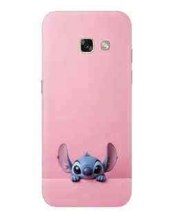 Чехол для Samsung Galaxy A5 2017 (A520, A520F) с картинкой «Stitch выглядывает»