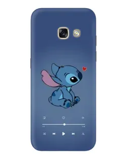 Чехол для Samsung Galaxy A5 2017 (A520, A520F) с картинкой «Музыкальный Stitch»