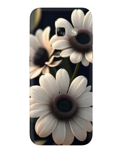 Чехол для Samsung Galaxy A5 2017 (A520, A520F) с картинкой «Белые маргаритки макро»
