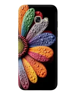 Чехол для Samsung Galaxy A5 2017 (A520, A520F) с картинкой «Радужный цветок»