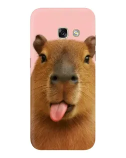 Чохол для Samsung Galaxy A5 2017 (A520, A520F) з картинкою «Капібара з язиком» Чохол для Samsung Galaxy A5 2017 (A520, A520F) з картинкою «Капібара з язиком»