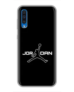 Чехол для Samsung Galaxy A50 2019 (A505F) с картинкой «Nike Pink Swirl»