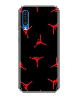 Чехол для Samsung Galaxy A50 2019 (A505F) с картинкой «Jordan Red Pattern» Чехол для Samsung Galaxy A50 2019 (A505F) с картинкой «Jordan Red Pattern»