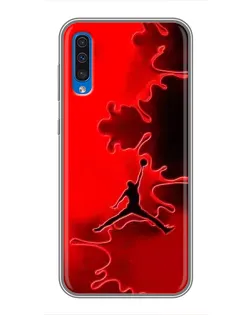 Чехол для Samsung Galaxy A50 2019 (A505F) с картинкой «Jordan Red Smoke» Чехол для Samsung Galaxy A50 2019 (A505F) с картинкой «Jordan Red Smoke»