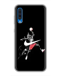 Чехол для Samsung Galaxy A50 2019 (A505F) с картинкой «Jordan Jumpman» Чехол для Samsung Galaxy A50 2019 (A505F) с картинкой «Jordan Jumpman»