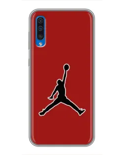 Чехол для Samsung Galaxy A50 2019 (A505F) с картинкой «Jordan Red Back» Чехол для Samsung Galaxy A50 2019 (A505F) с картинкой «Jordan Red Back»