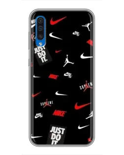 Чехол для Samsung Galaxy A50 2019 (A505F) с картинкой «Nike Mix Pattern» Чехол для Samsung Galaxy A50 2019 (A505F) с картинкой «Nike Mix Pattern»