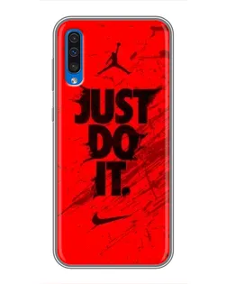 Чехол для Samsung Galaxy A50 2019 (A505F) с картинкой «Nike Just Do It» Чехол для Samsung Galaxy A50 2019 (A505F) с картинкой «Nike Just Do It»