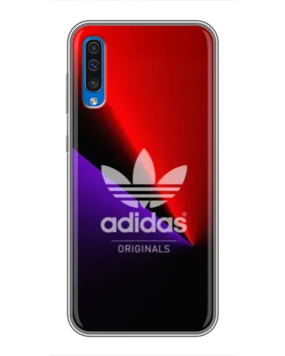 Чехол для Samsung Galaxy A50 2019 (A505F) с картинкой «Adidas Red Neon» Чехол для Samsung Galaxy A50 2019 (A505F) с картинкой «Adidas Red Neon»