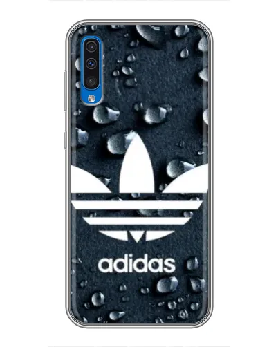 Чехол для Samsung Galaxy A50 2019 (A505F) с картинкой «Adidas Trefoil Blue» Чехол для Samsung Galaxy A50 2019 (A505F) с картинкой «Adidas Trefoil Blue»
