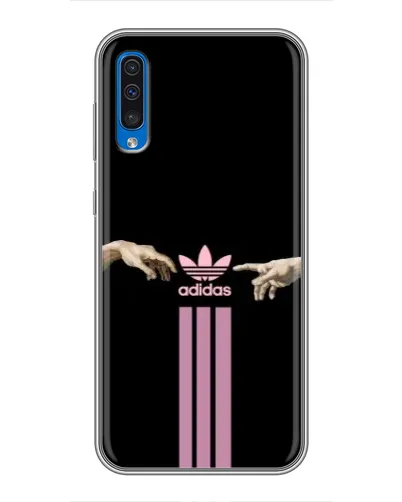 Чехол для Samsung Galaxy A50 2019 (A505F) с картинкой «Adidas Hands» Чехол для Samsung Galaxy A50 2019 (A505F) с картинкой «Adidas Hands»