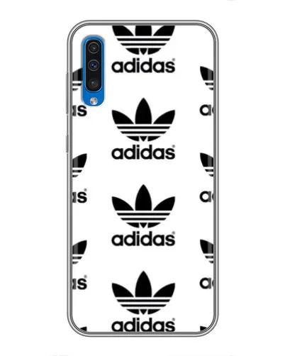 Чехол для Samsung Galaxy A50 2019 (A505F) с картинкой «Adidas Pattern» Чехол для Samsung Galaxy A50 2019 (A505F) с картинкой «Adidas Pattern»