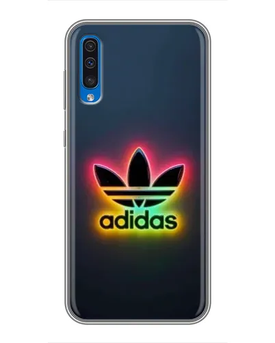 Чехол для Samsung Galaxy A50 2019 (A505F) с картинкой «Неоновый Adidas» Чехол для Samsung Galaxy A50 2019 (A505F) с картинкой «Неоновый Adidas»