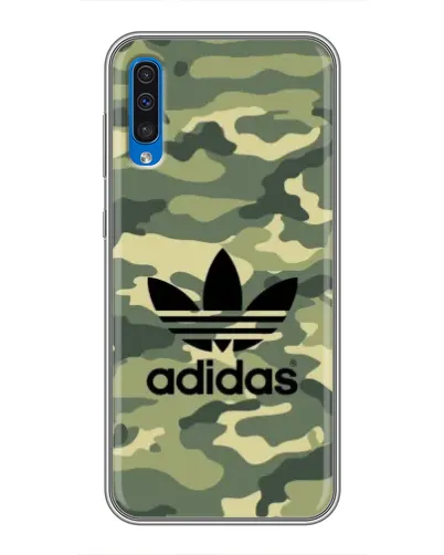 Чехол для Samsung Galaxy A50 2019 (A505F) с картинкой «Милитари стиль Adidas» Чехол для Samsung Galaxy A50 2019 (A505F) с картинкой «Милитари стиль Adidas»