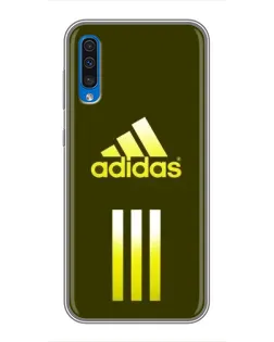 Чехол для Samsung Galaxy A50 2019 (A505F) с картинкой «Оливковый градиент Adidas»