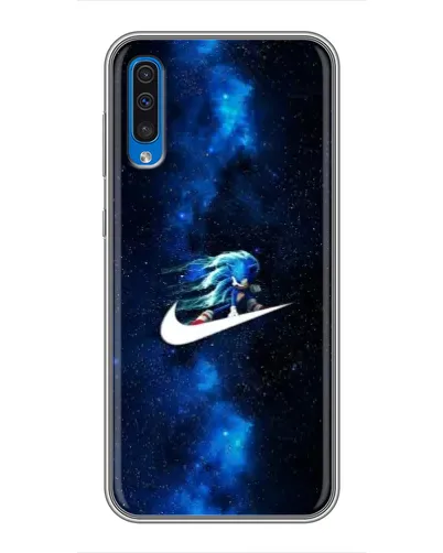 Чехол для Samsung Galaxy A50 2019 (A505F) с картинкой «Звездный путь Nike» Чехол для Samsung Galaxy A50 2019 (A505F) с картинкой «Звездный путь Nike»
