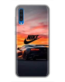 Чехол для Samsung Galaxy A50 2019 (A505F) с картинкой «Nike и суперкар» Чехол для Samsung Galaxy A50 2019 (A505F) с картинкой «Nike и суперкар»