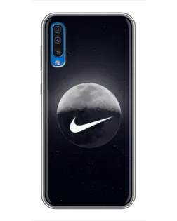 Чехол для Samsung Galaxy A50 2019 (A505F) с картинкой «Nike в стиле граффити» Чехол для Samsung Galaxy A50 2019 (A505F) с картинкой «Nike в стиле граффити»