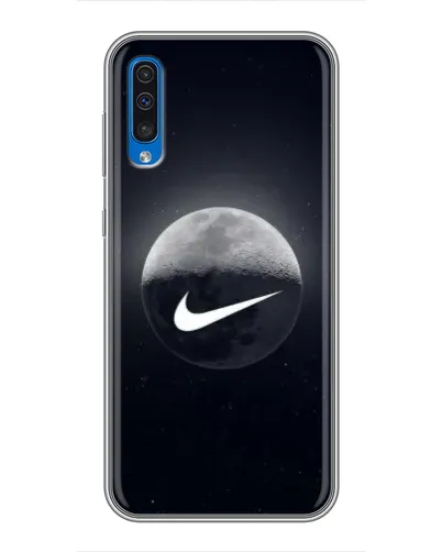 Чехол для Samsung Galaxy A50 2019 (A505F) с картинкой «Nike в стиле граффити» Чехол для Samsung Galaxy A50 2019 (A505F) с картинкой «Nike в стиле граффити»