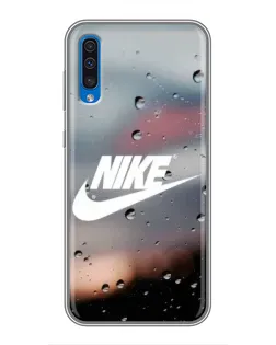 Чехол для Samsung Galaxy A50 2019 (A505F) с картинкой «Nike в стиле ретро» Чехол для Samsung Galaxy A50 2019 (A505F) с картинкой «Nike в стиле ретро»