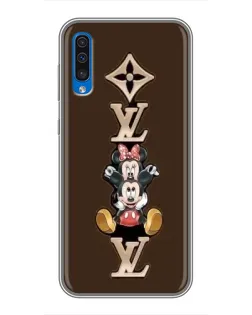 Чехол для Samsung Galaxy A50 2019 (A505F) с картинкой «LV и Микки Маус» Чехол для Samsung Galaxy A50 2019 (A505F) с картинкой «LV и Микки Маус»