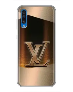 Чехол для Samsung Galaxy A50 2019 (A505F) с картинкой «LV — золотое сияние» Чехол для Samsung Galaxy A50 2019 (A505F) с картинкой «LV — золотое сияние»