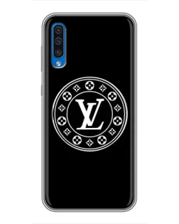 Чехол для Samsung Galaxy A50 2019 (A505F) с картинкой «LV — печать стиля» Чехол для Samsung Galaxy A50 2019 (A505F) с картинкой «LV — печать стиля»