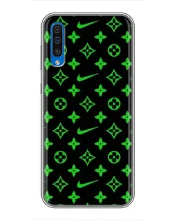 Чехол для Samsung Galaxy A50 2019 (A505F) с картинкой «Неоновый принт LV» Чехол для Samsung Galaxy A50 2019 (A505F) с картинкой «Неоновый принт LV»