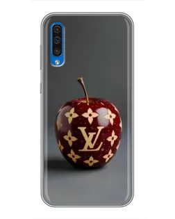 Чехол для Samsung Galaxy A50 2019 (A505F) с картинкой «Красное яблоко LV»