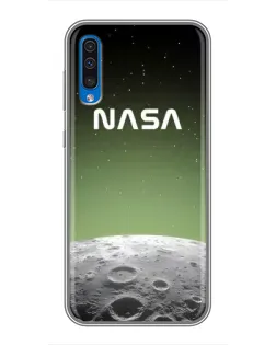 Чехол для Samsung Galaxy A50 2019 (A505F) с картинкой «NASA — лунный градиент»