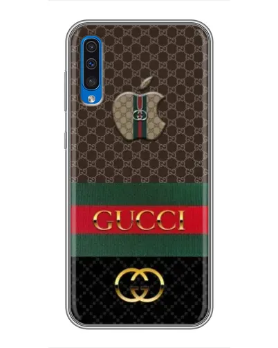 Чехол для Samsung Galaxy A50 2019 (A505F) с картинкой «Gucci — брендированный десерт» Чехол для Samsung Galaxy A50 2019 (A505F) с картинкой «Gucci — брендированный десерт»