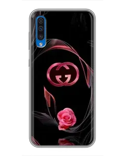 Чехол для Samsung Galaxy A50 2019 (A505F) с картинкой «Gucci — неоновая роза» Чехол для Samsung Galaxy A50 2019 (A505F) с картинкой «Gucci — неоновая роза»