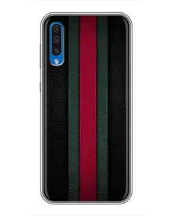 Чехол для Samsung Galaxy A50 2019 (A505F) с картинкой «Gucci — неоновая линия» Чехол для Samsung Galaxy A50 2019 (A505F) с картинкой «Gucci — неоновая линия»
