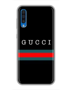 Чехол для Samsung Galaxy A50 2019 (A505F) с картинкой «Gucci — красный пояс» Чехол для Samsung Galaxy A50 2019 (A505F) с картинкой «Gucci — красный пояс»