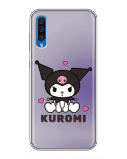 Чехол для Samsung Galaxy A50 2019 (A505F) с картинкой «Kuromi — фиолетовый арт» Чехол для Samsung Galaxy A50 2019 (A505F) с картинкой «Kuromi — фиолетовый арт»