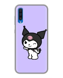 Чехол для Samsung Galaxy A50 2019 (A505F) с картинкой «Классическая Kuromi» Чехол для Samsung Galaxy A50 2019 (A505F) с картинкой «Классическая Kuromi»