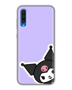 Чехол для Samsung Galaxy A50 2019 (A505F) с картинкой «Забавная Kuromi» Чехол для Samsung Galaxy A50 2019 (A505F) с картинкой «Забавная Kuromi»