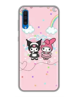 Чехол для Samsung Galaxy A50 2019 (A505F) с картинкой «My Melody и Kuromi» Чехол для Samsung Galaxy A50 2019 (A505F) с картинкой «My Melody и Kuromi»