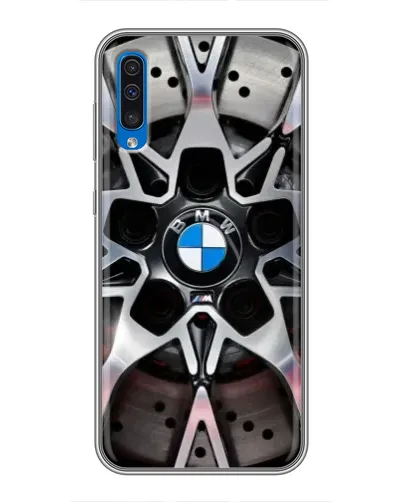 Чехол для Samsung Galaxy A50 2019 (A505F) с картинкой «BMW — деталь диска» Чехол для Samsung Galaxy A50 2019 (A505F) с картинкой «BMW — деталь диска»