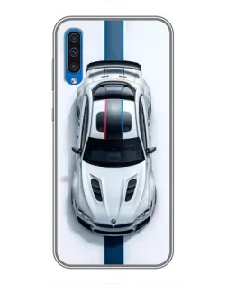 Чехол для Samsung Galaxy A50 2019 (A505F) с картинкой «Вид сверху — BMW M» Чехол для Samsung Galaxy A50 2019 (A505F) с картинкой «Вид сверху — BMW M»