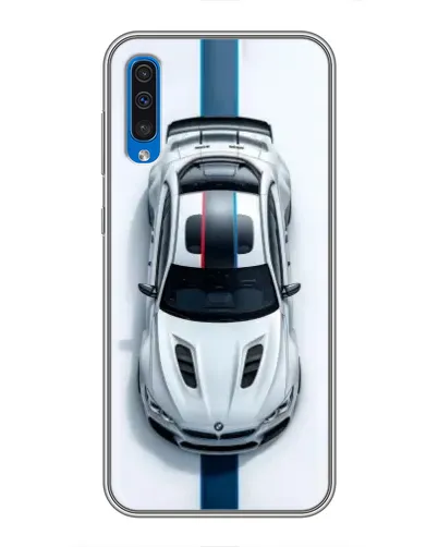 Чехол для Samsung Galaxy A50 2019 (A505F) с картинкой «Вид сверху — BMW M» Чехол для Samsung Galaxy A50 2019 (A505F) с картинкой «Вид сверху — BMW M»