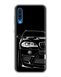 Чехол для Samsung Galaxy A50 2019 (A505F) с картинкой «Темный силуэт BMW» Чехол для Samsung Galaxy A50 2019 (A505F) с картинкой «Темный силуэт BMW»