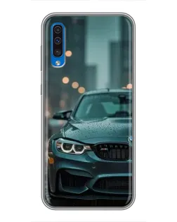 Чехол для Samsung Galaxy A50 2019 (A505F) с картинкой «BMW в огнях города» Чехол для Samsung Galaxy A50 2019 (A505F) с картинкой «BMW в огнях города»