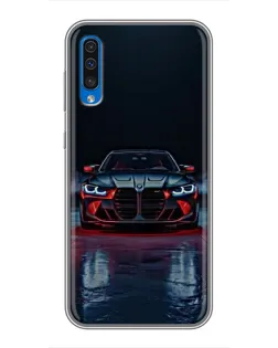 Чехол для Samsung Galaxy A50 2019 (A505F) с картинкой «BMW на мокрой дороге» Чехол для Samsung Galaxy A50 2019 (A505F) с картинкой «BMW на мокрой дороге»