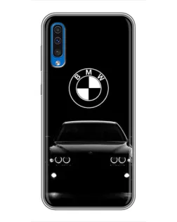 Чехол для Samsung Galaxy A50 2019 (A505F) с картинкой «BMW — взгляд из темноты» Чехол для Samsung Galaxy A50 2019 (A505F) с картинкой «BMW — взгляд из темноты»